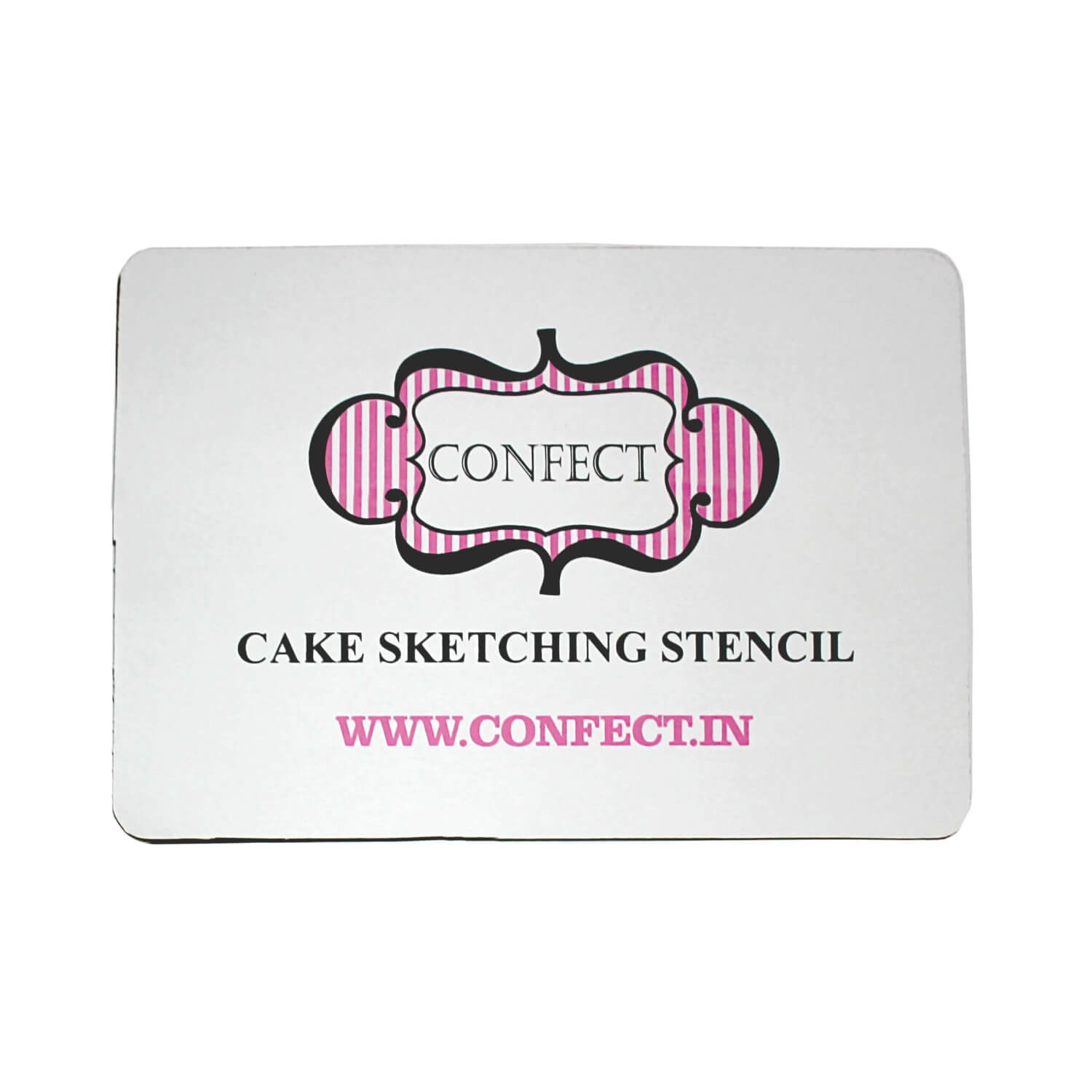 square cake sketching stencils
