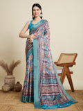 Vedant Vastram Cotton Silk Fancy Jacquard Bollywood Saree - Rama