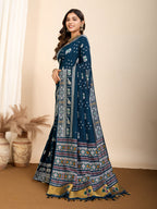 Vedant Vastram Maslin Dola Silk Kanjeevaram Silk Saree - Morpich