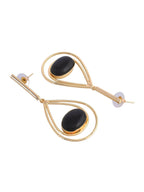 VOJ Women Gold Color stainless steel Earrings - Distacart