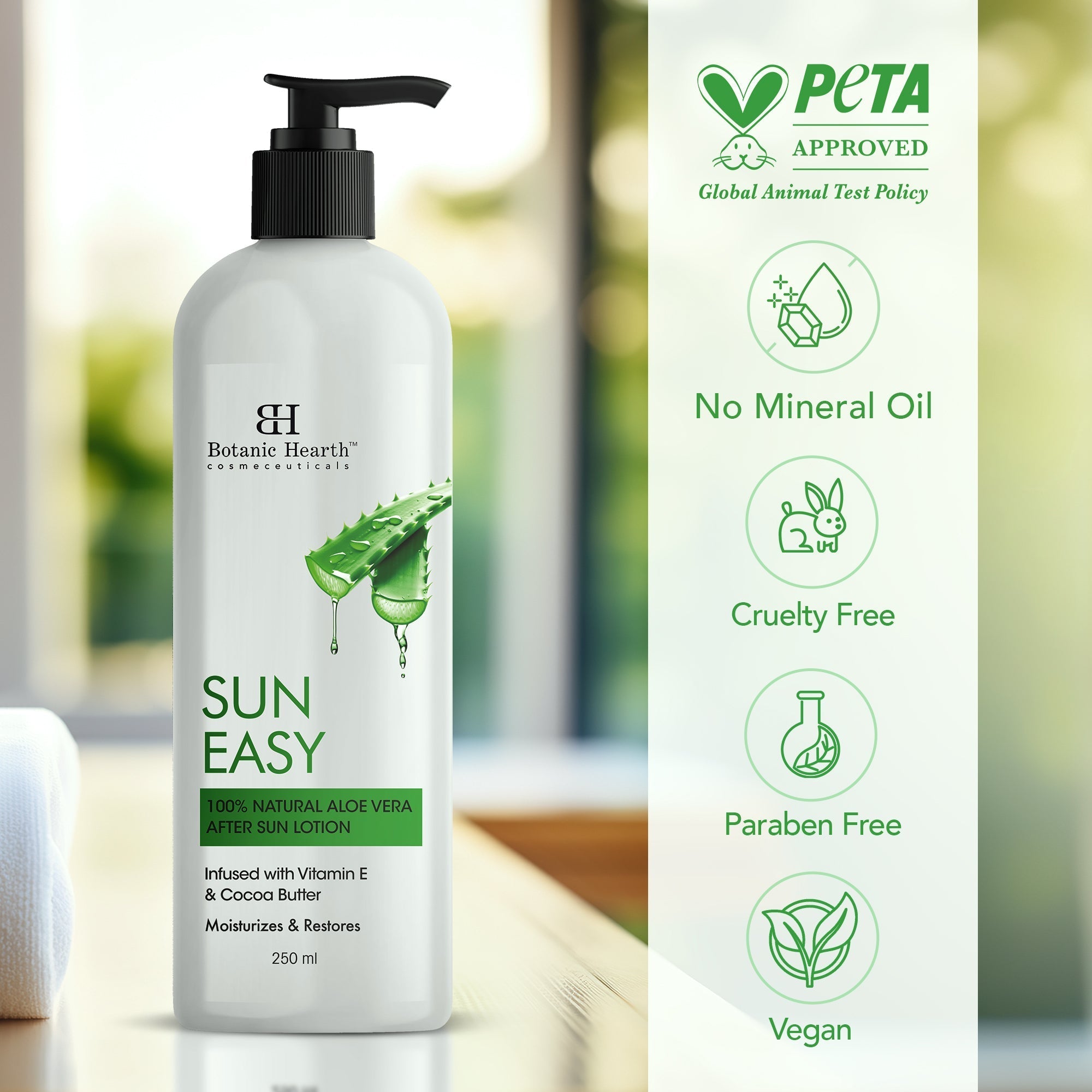 Botanic Hearth Aloe Vera After Sun Lotion