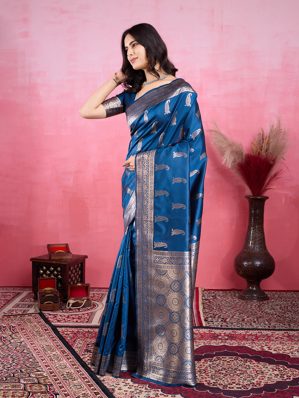 Vedant Vastram Banarasi Silk Fashion Saree - Morpinch