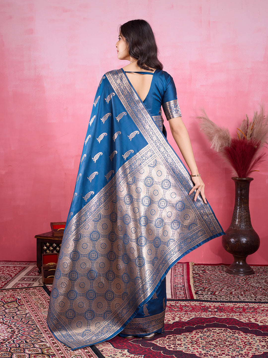 Vedant Vastram Banarasi Silk Fashion Saree - Morpinch