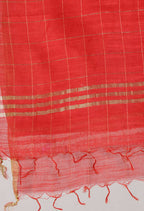 Mominos Fashion Moeza Women's Cotton Zari Box Red Dupatta - Distacart