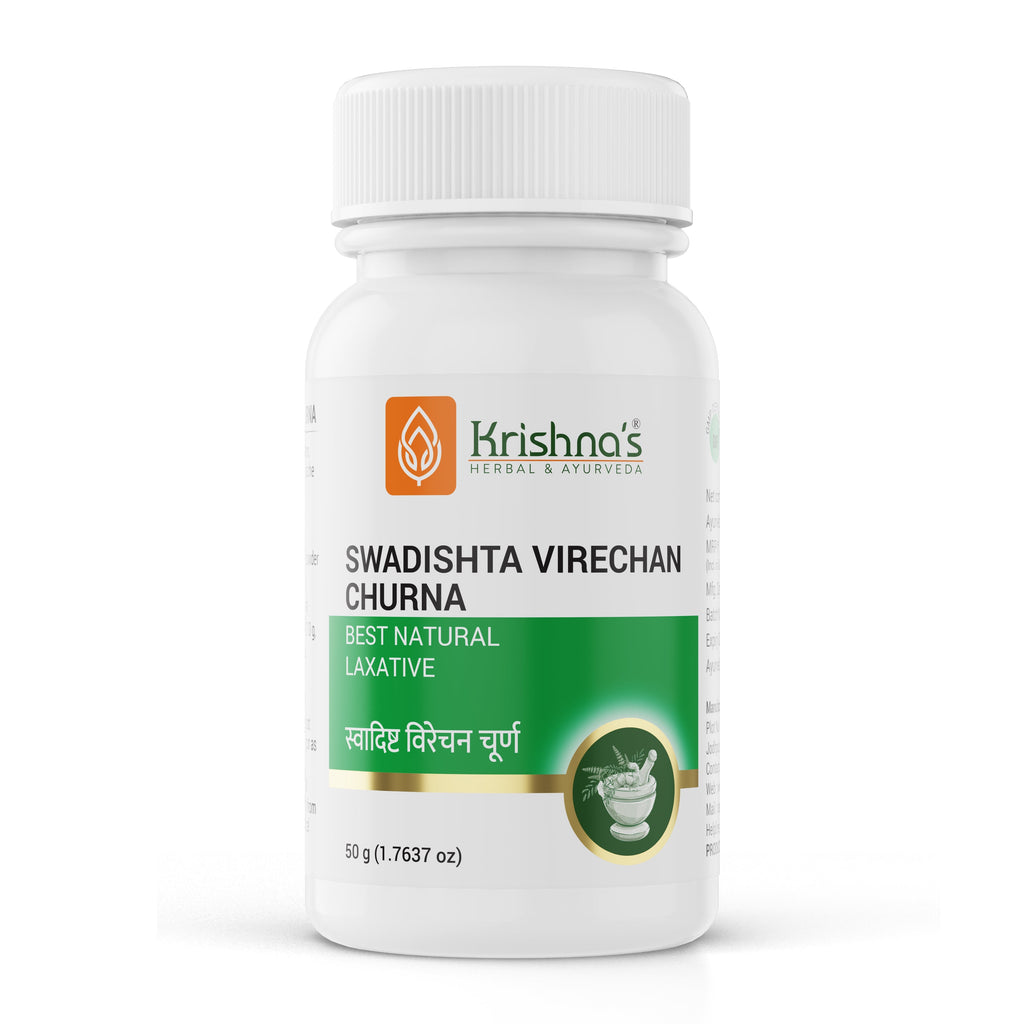Krishna'S Herbal & Ayurveda Swadishta Virechan Churna - Distacart