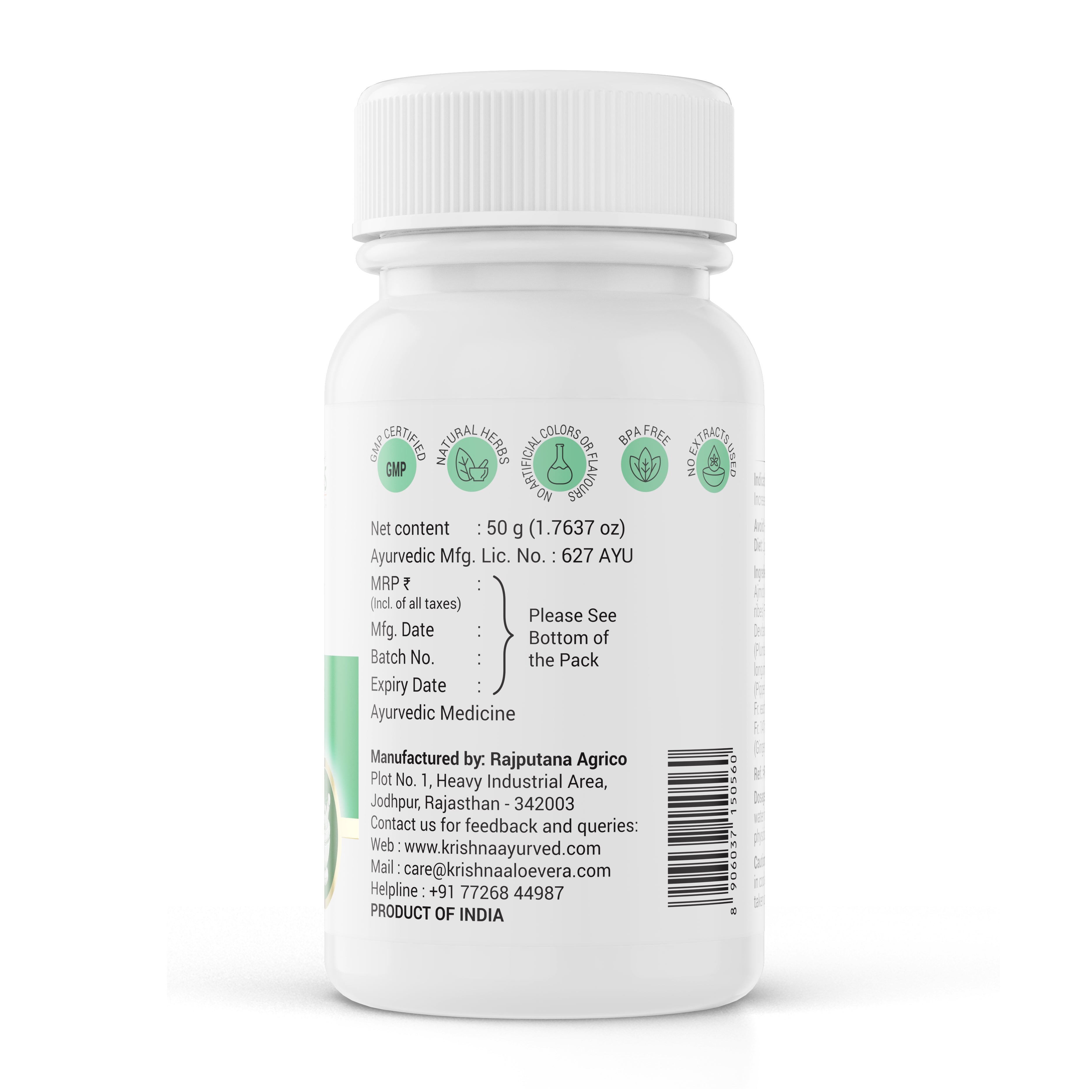 Krishna'S Herbal & Ayurveda Swadishta Virechan Churna - Distacart