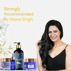 Ivory Natural Grey Beard Combo (Serum, Cream, Wash & Gel) Restore Your Silver Beard To Natural Color - Distacart