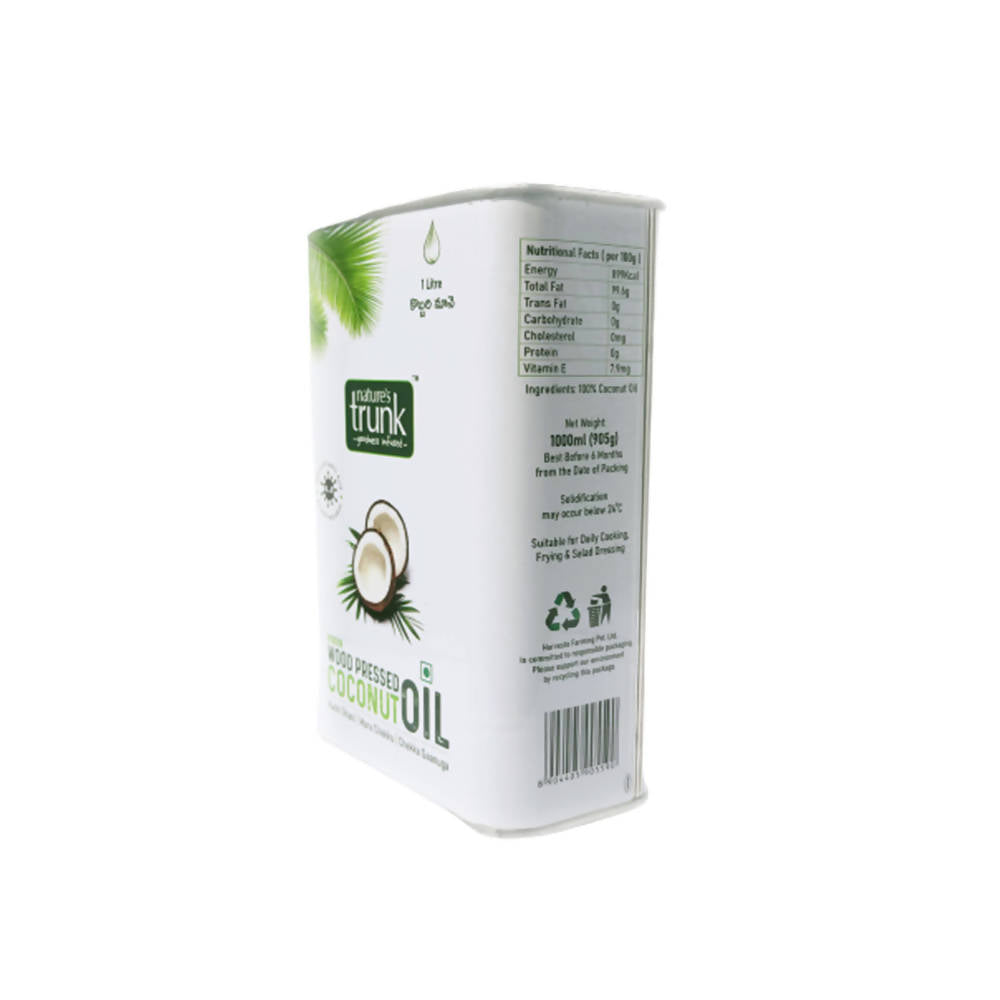 Nature's Trunk Virgin Woodpressed Coconut Oil