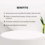 The Eco Mama Baby Massage Oil Infused With Desi Ghee, Mulethi Oil & Chamomile
