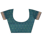 Joban Fashion Parrot Green Banarasi Soft Silk Woven Butti Saree - Distacart