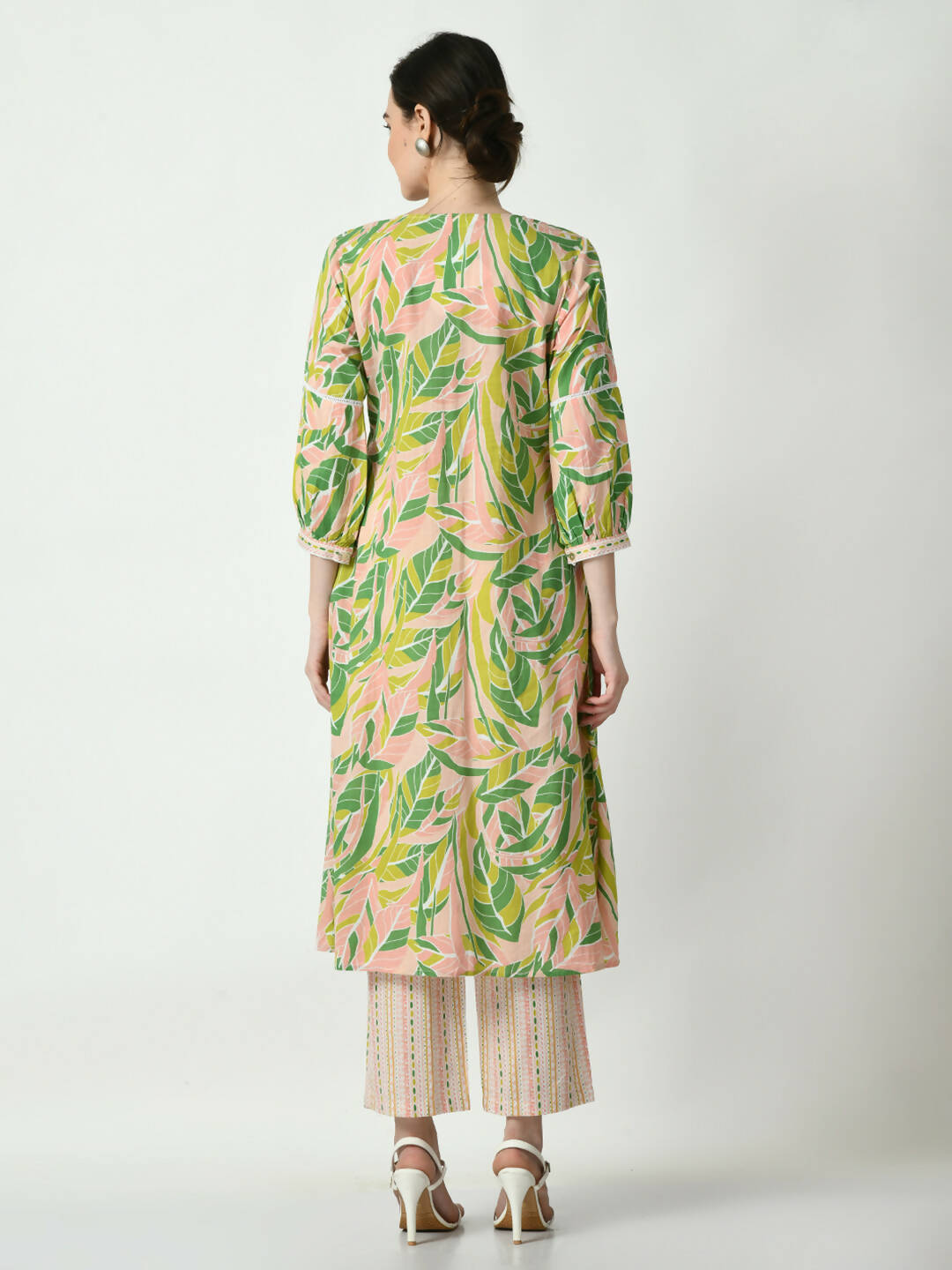 Myshka Women's Multi A-Line Printed Kurta