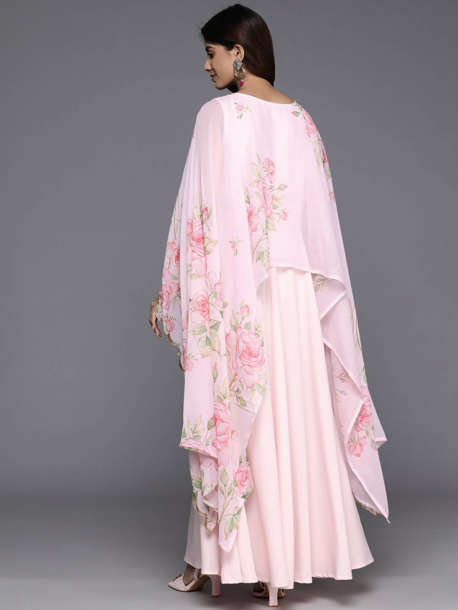 Ahalyaa Women's Traditional wear Dress - Pink - Distacart