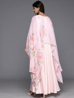 Ahalyaa Women's Traditional wear Dress - Pink - Distacart