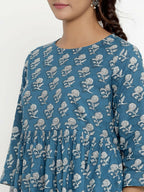 Miravan Women's Cotton Floral Print Tunics