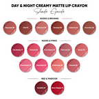 Parul Garg Beauty Day & Night Creamy Matte Lip Crayon - Queen 79