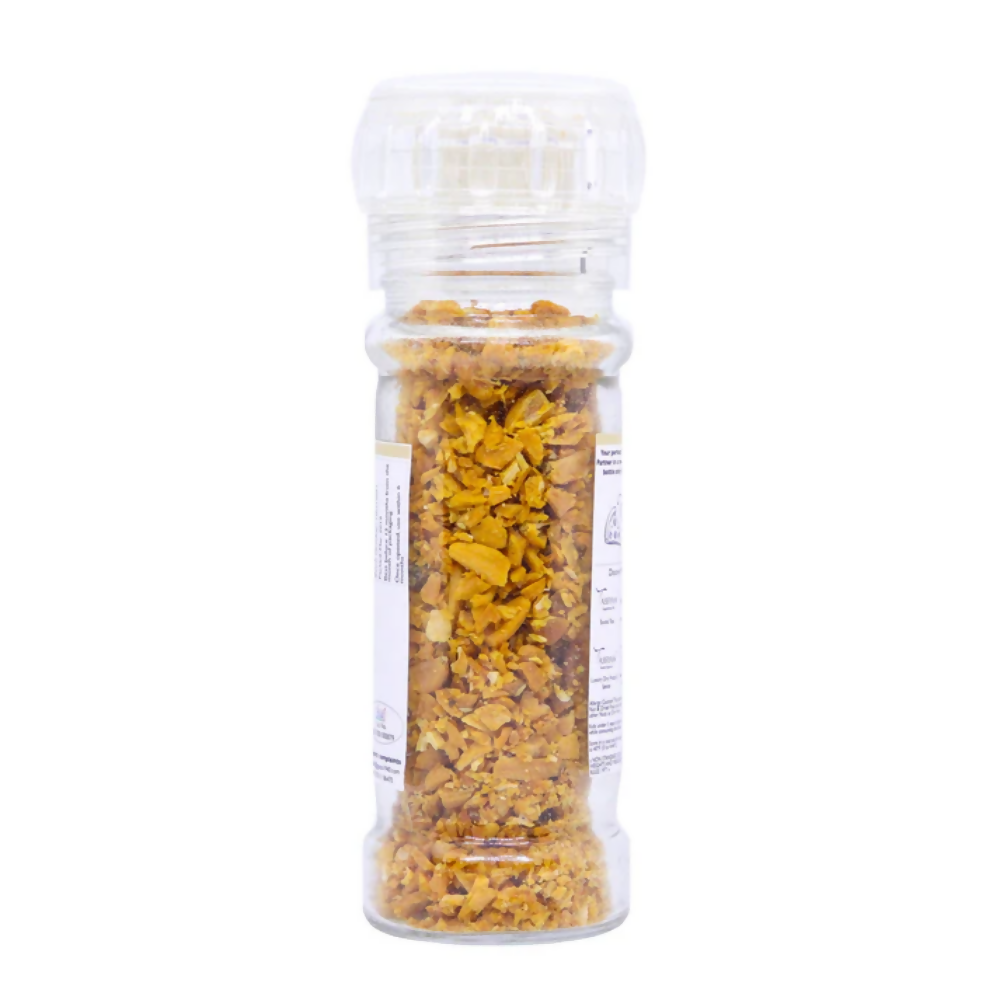 Tassyam Organics Roasted Garlic Pods Grinder Bottle - Distacart
