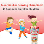HealthAid Children's Multivitamin Gummies with Omega 3 Gummies - Strawberry Flavour - Distacart