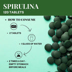 Herbal Hills Ayurveda Spirulina Tablets - Distacart