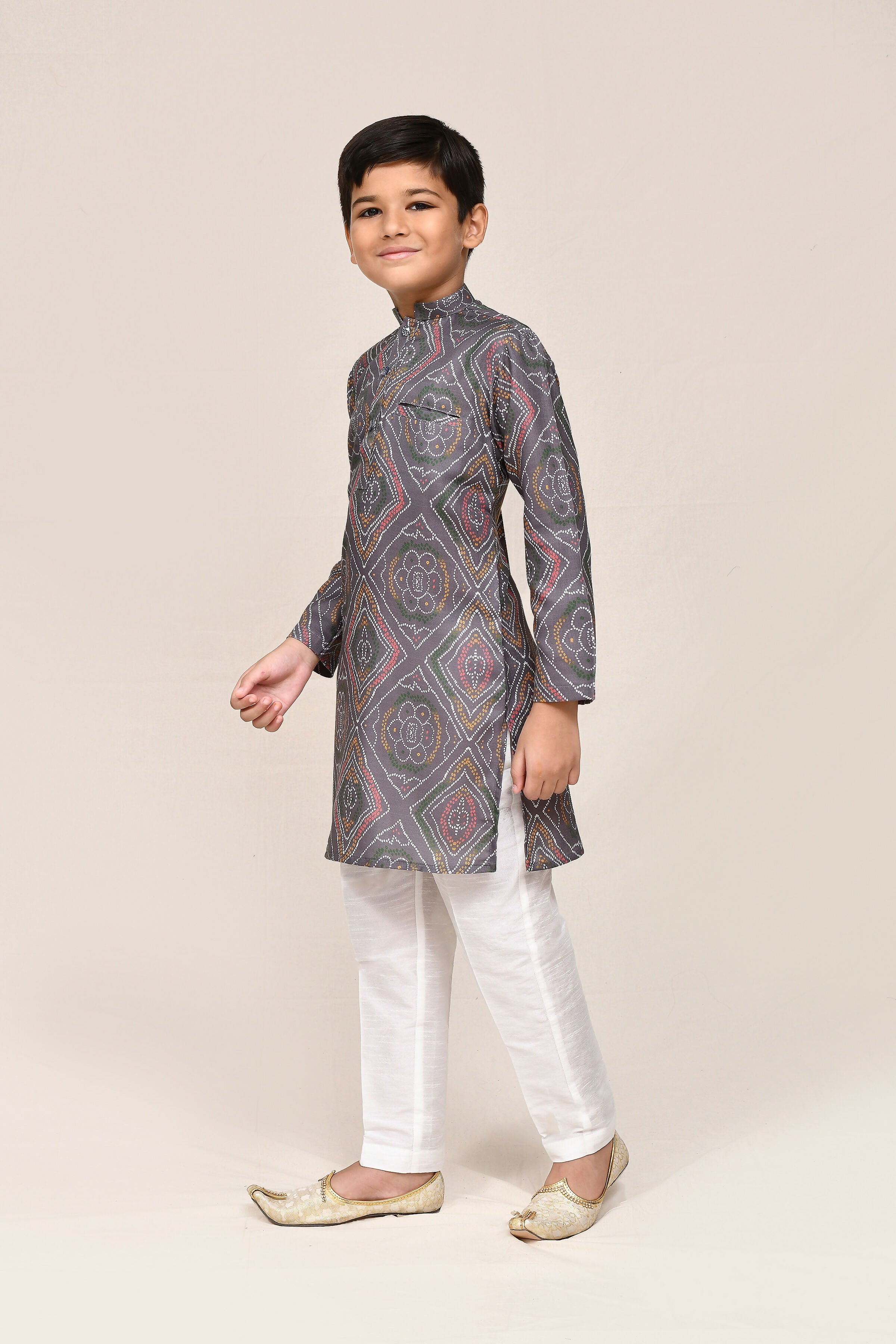 Joban Fashion Linen Cotton red Kurta With Straight Fit Pant