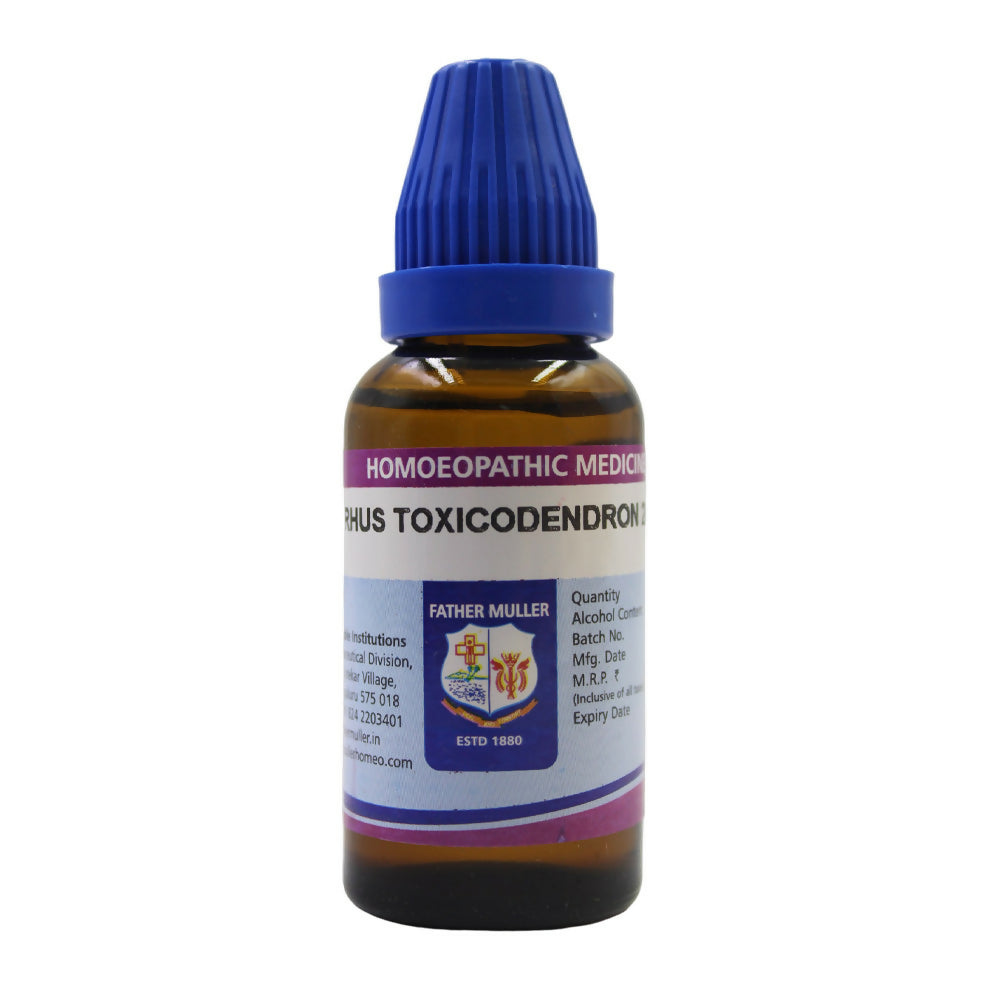 Father Muller Rhus Toxicodendron Dilution - Distacart