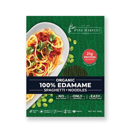 Pink Harvest Organic 100% Edamame Spaghetti Noodles