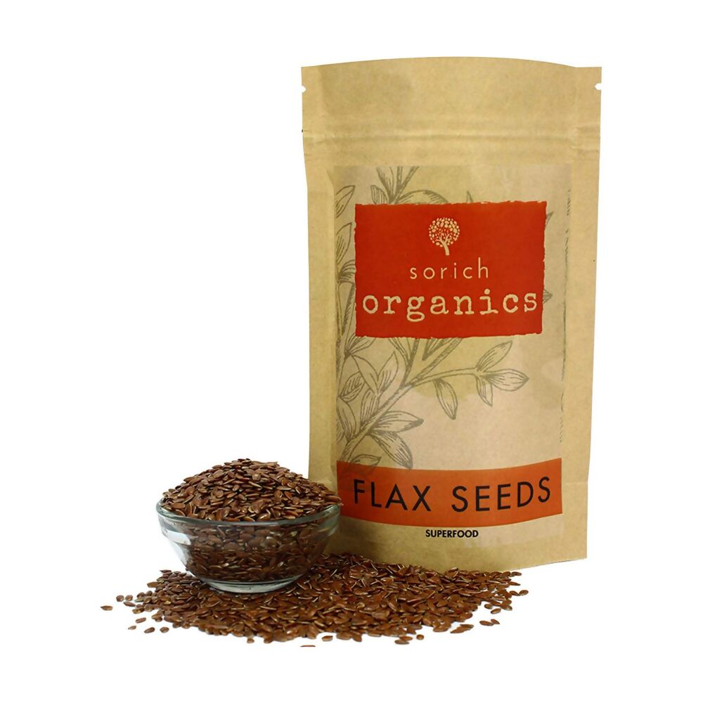 Sorich Organics Flax Seeds - Alsi Seeds - Distacart