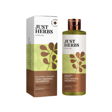 Just Herbs Volumising Shampoo With Fenugreek and shikakai