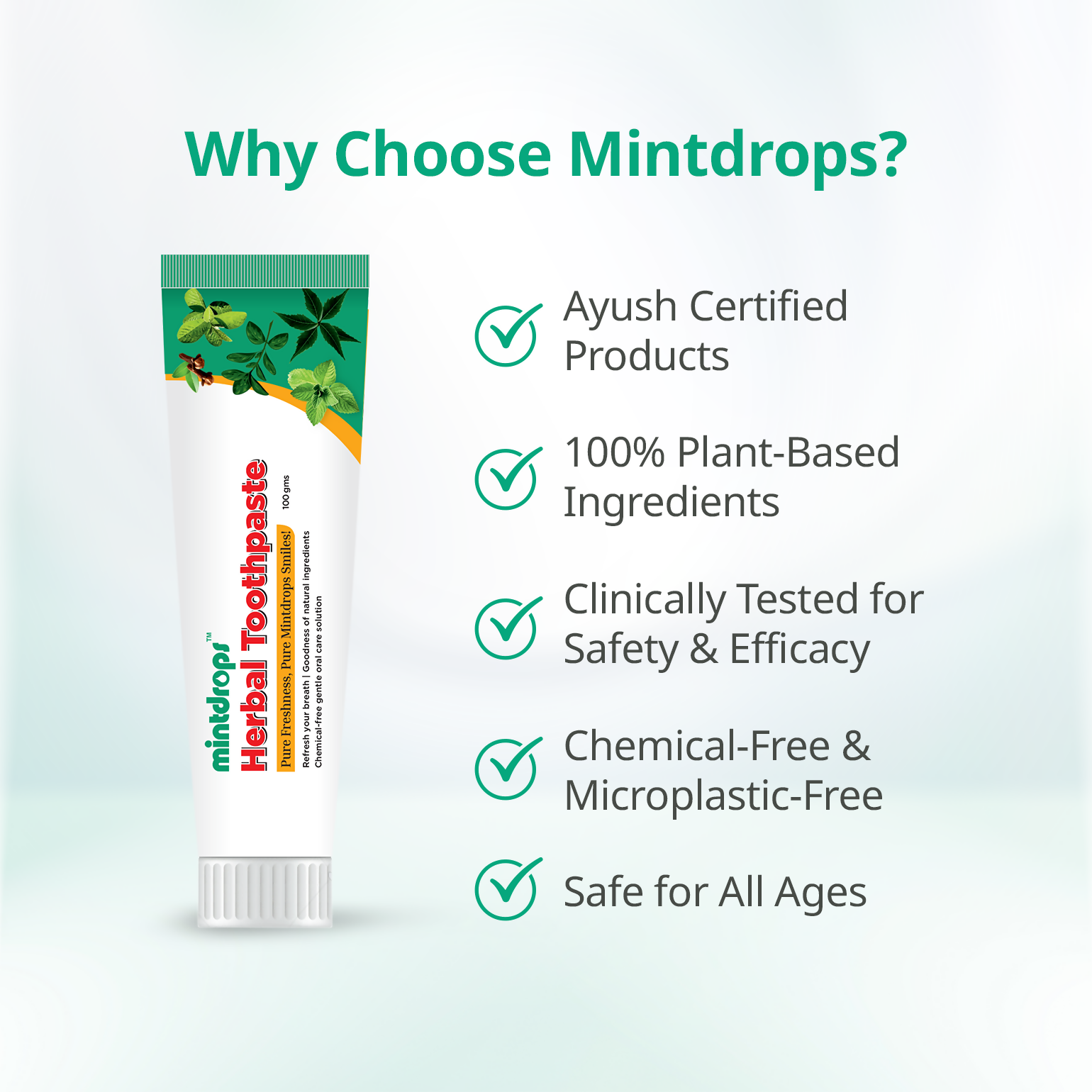 Mintdrops Herbal Toothpaste