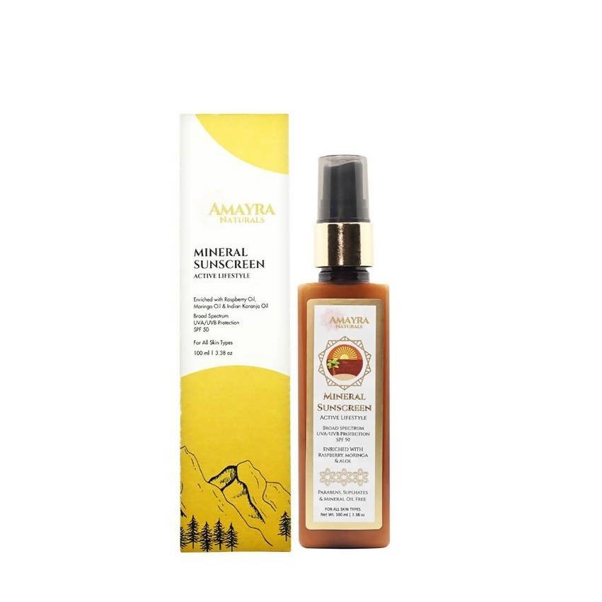 Amayra Naturals Mineral Sunscreen SPF 50