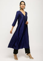 trueBrowns Blue Angrakha Set - Distacart