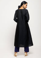 trueBrowns Black Angrakha Set - Distacart