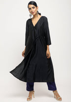 trueBrowns Black Angrakha Set - Distacart