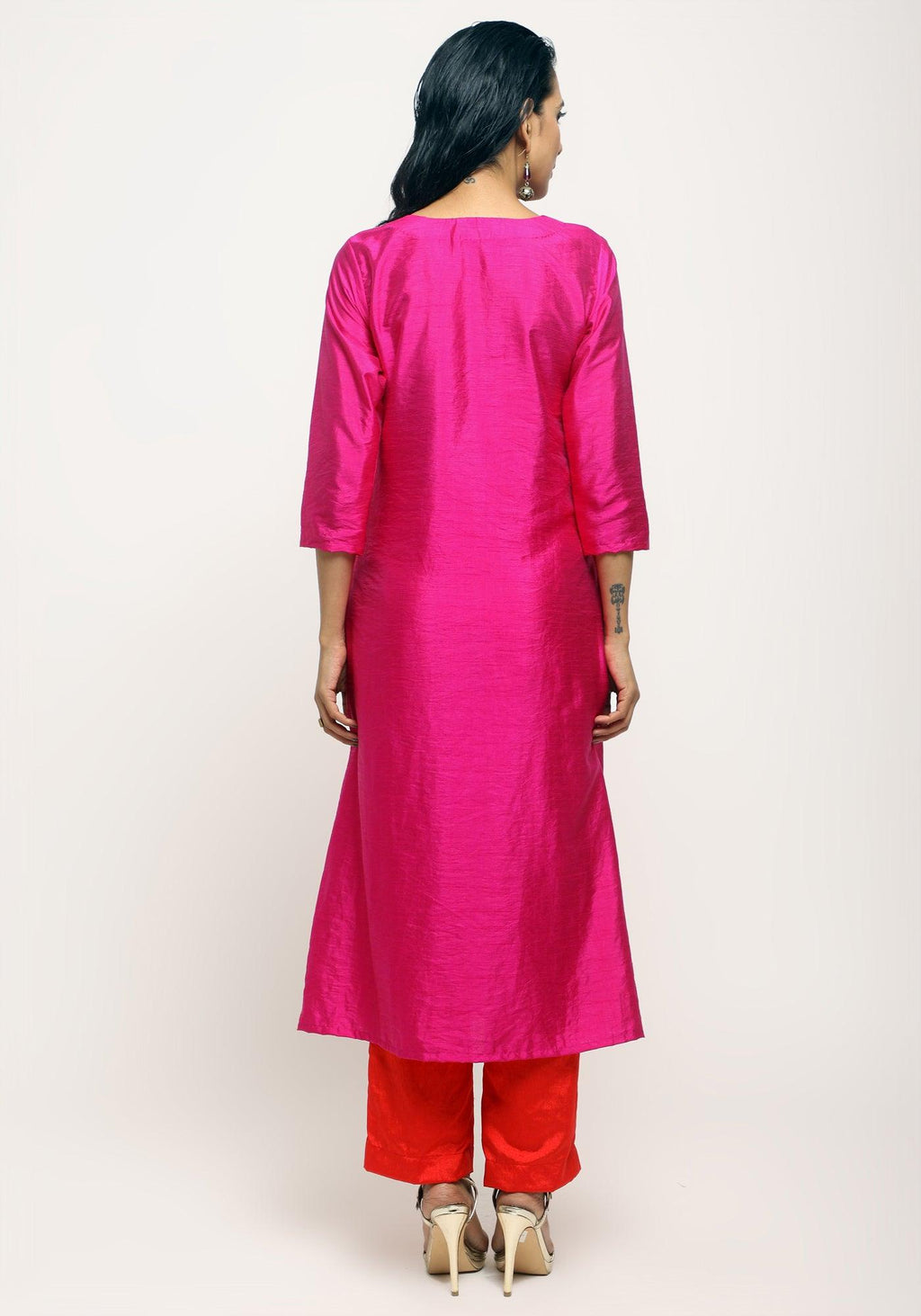 trueBrowns Pink Foil Angrakha Set - Distacart