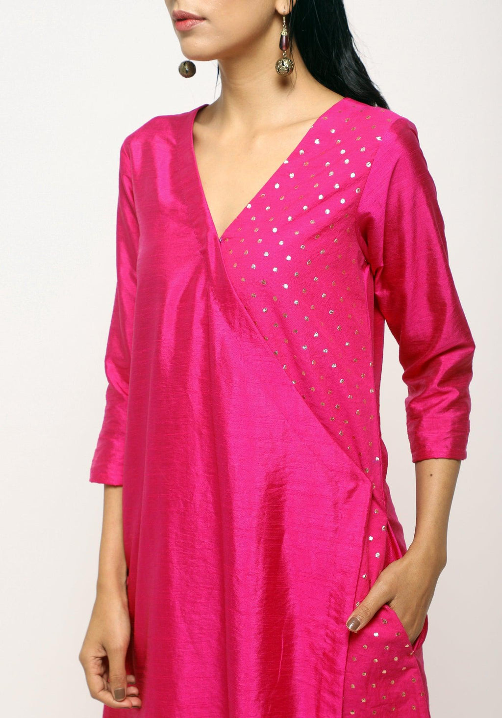 trueBrowns Pink Foil Angrakha Set - Distacart