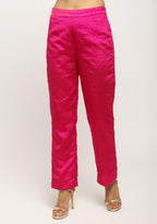 trueBrowns Pink Foil High Slit Set - Distacart