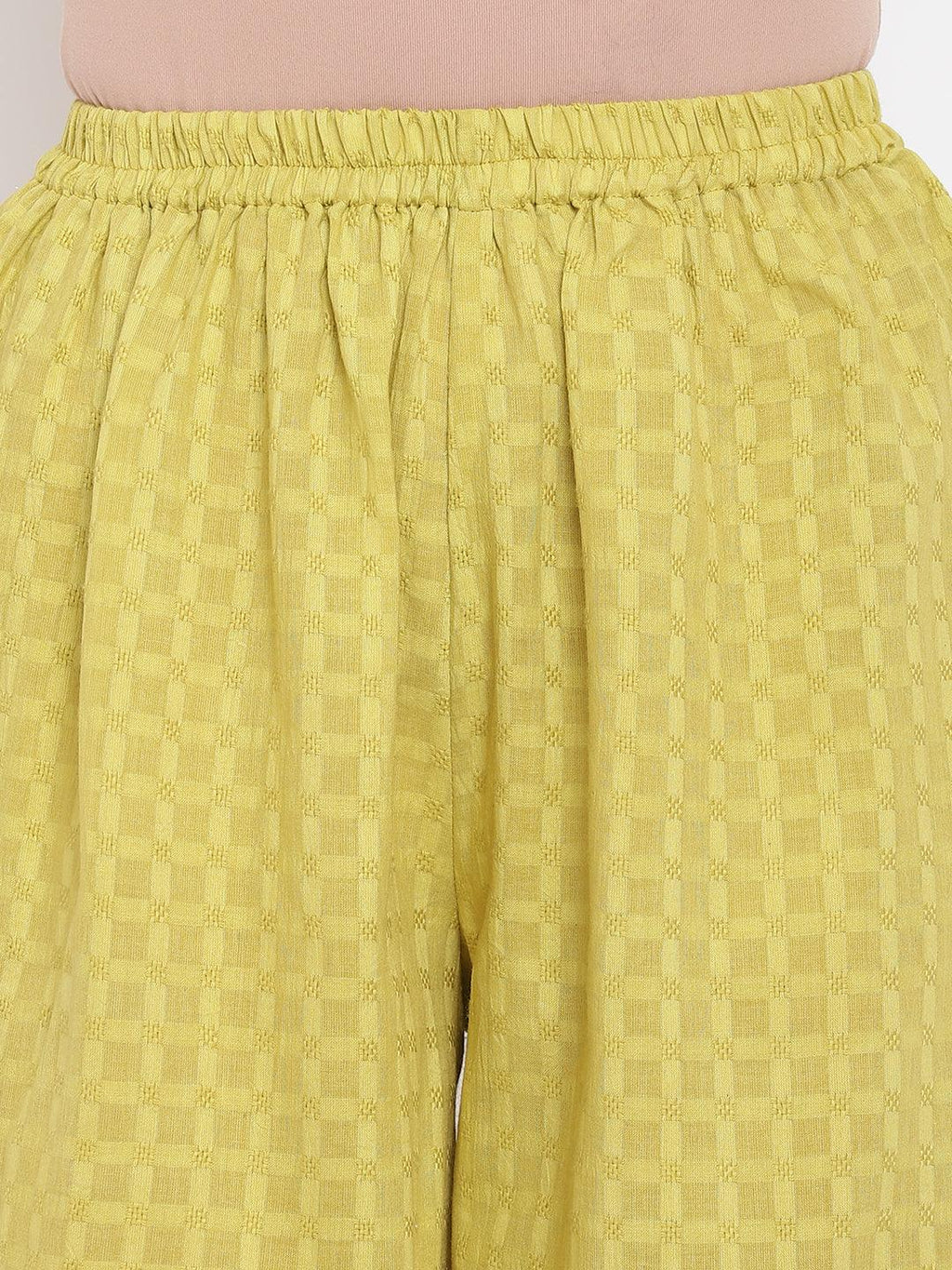 trueBrowns Green Cotton Pant
