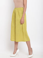 trueBrowns Green Cotton Pant