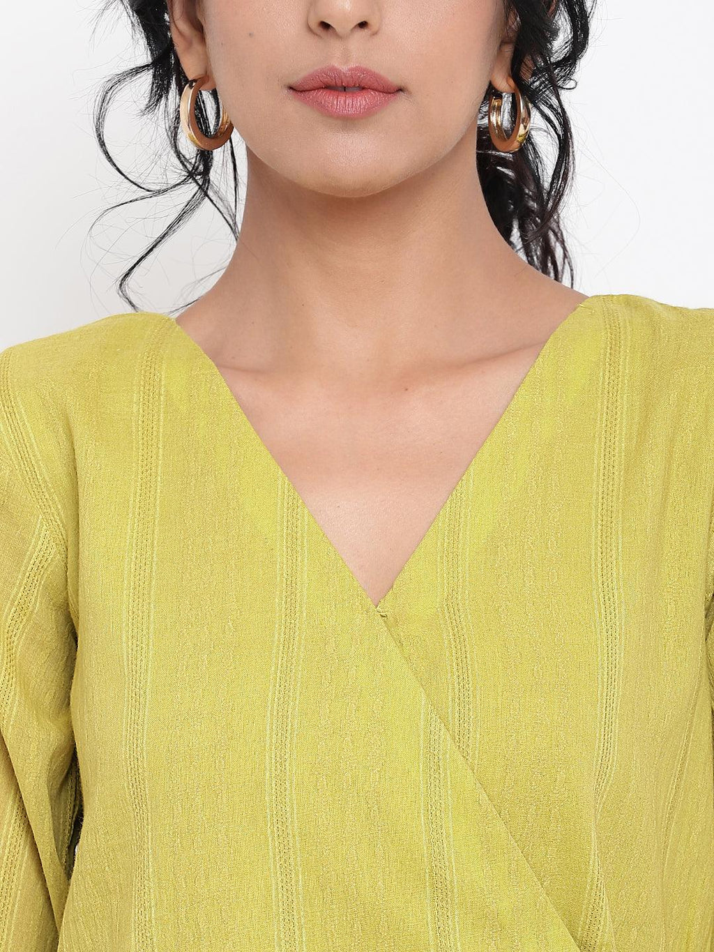 trueBrowns Green Cotton Angrakha Kurta Set | Relove - Distacart