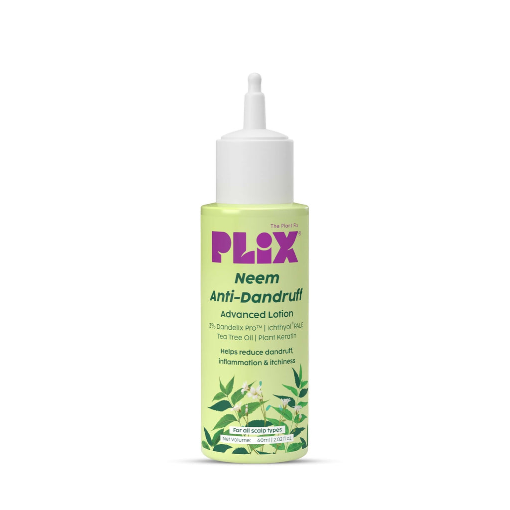 PLIX The Plant Fix Neem Anti-Dandruff Advanced Lotion Reduce Dandruff, Itching & Irritation