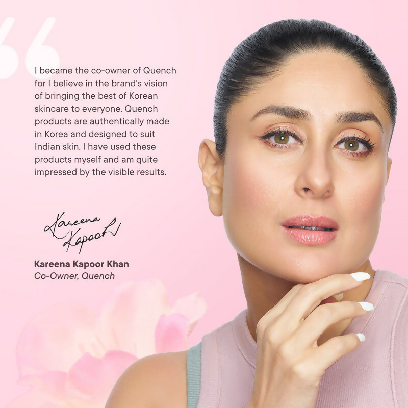 Quench Ultra Light Gel Moisturizer With 2% Niacinamide & Cherry Blossom For Intense Brightening - Distacart