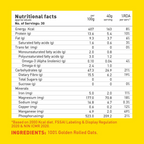 Yoga Bar 100% Rolled Plain Oats - Distacart