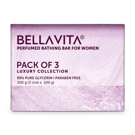 Bella Vita Organic Perfume Bathing Soap Bar For Women