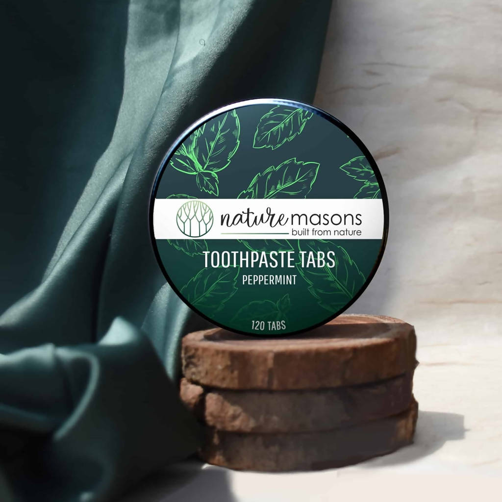 Nature Masons Toothpaste Tabs Peppermint
