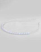 VOJ Silver Plated AD Studded Hairband