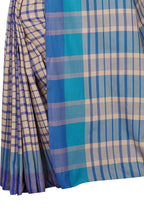 Vamika Cream Cotton Silk Weaving Saree