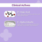 The Derma Co 2% Kojic Acid Face Serum & 1% Kojic Acid Lip Balm