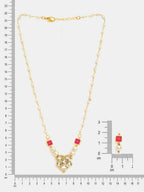 Ruby Raang Rani Pearl Haar Set