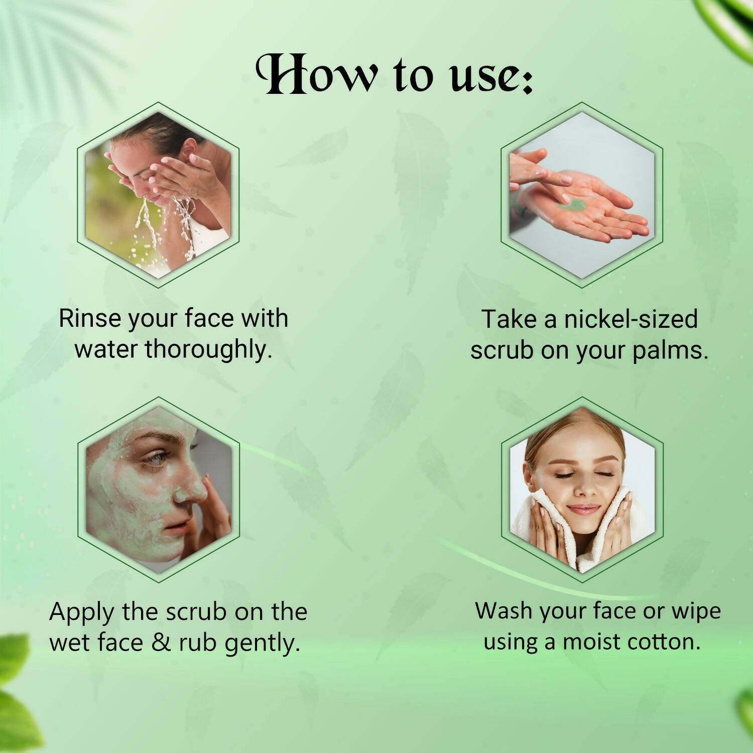 NutriGlow Neem & Tulsi Face Scrub - Distacart