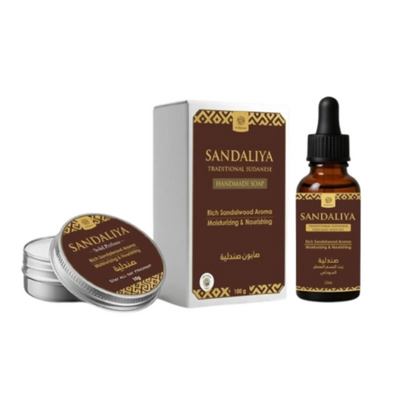 Al Masnoon Sandaliya Body Care Kit Combo