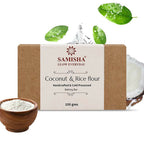 Samisha Organic Coconut Milk & Rice Flour Skin Healing Bathing Bar